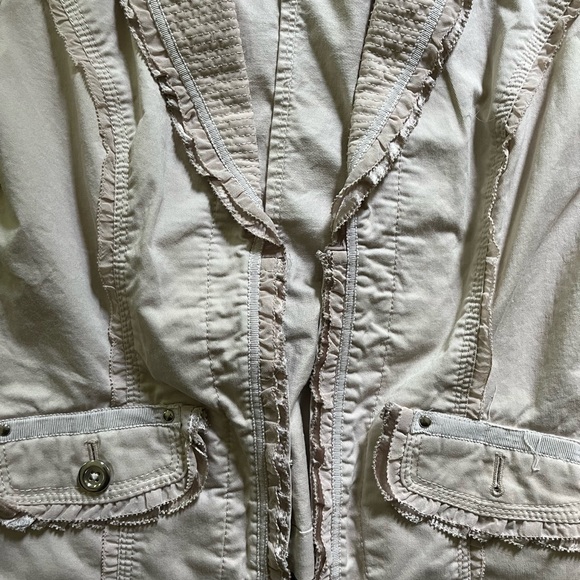 Structured Beige Jacket - Picture 3 of 4